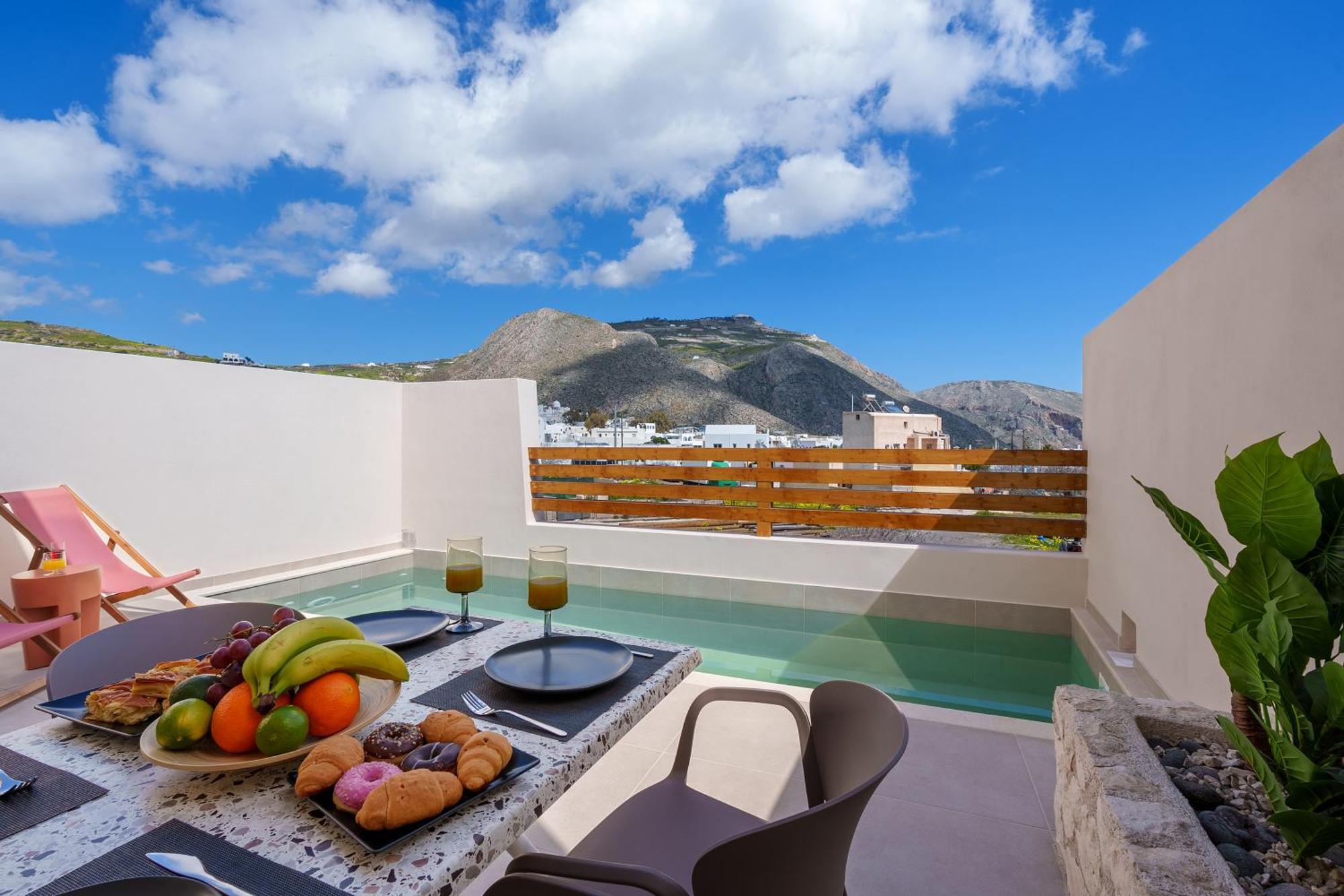 Sugarwhite Suites With Private Not Heated Pool Emporio  Exteriör bild