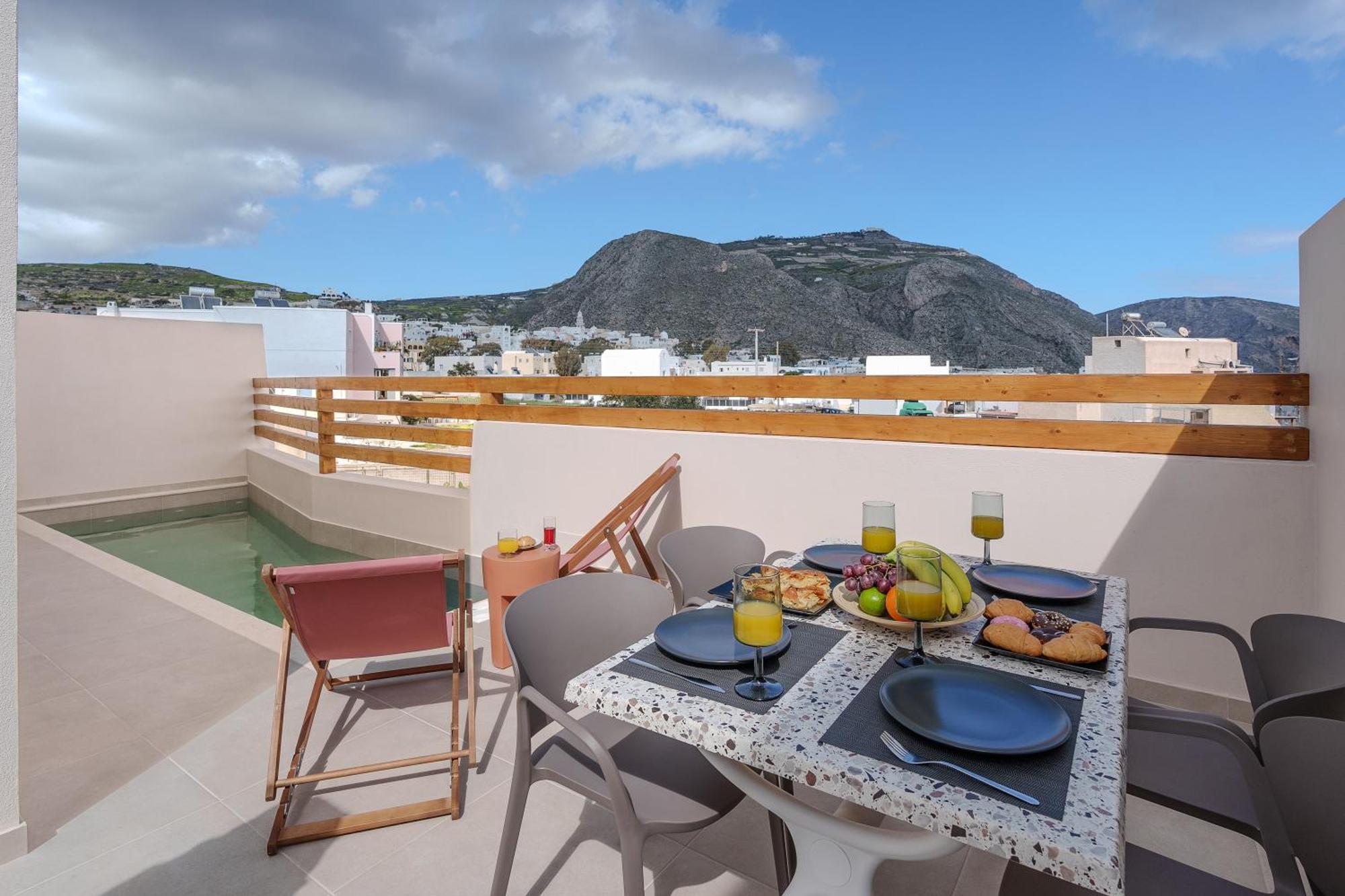 Sugarwhite Suites With Private Not Heated Pool Emporio  Exteriör bild
