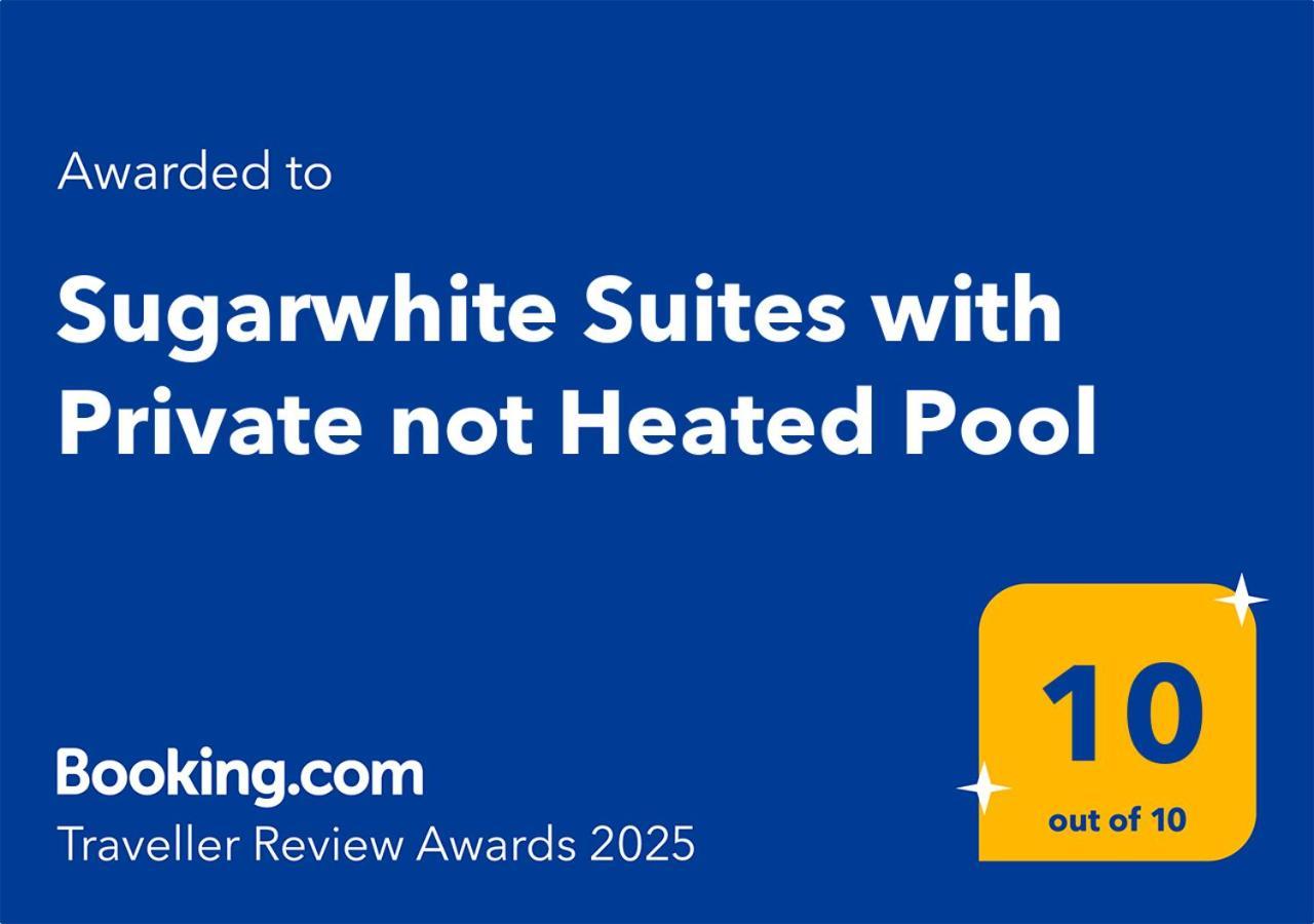 Sugarwhite Suites With Private Not Heated Pool Emporio  Exteriör bild